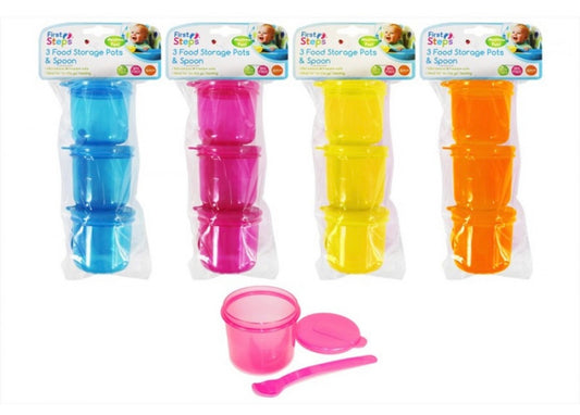 First Steps 3pc Food Storage Set